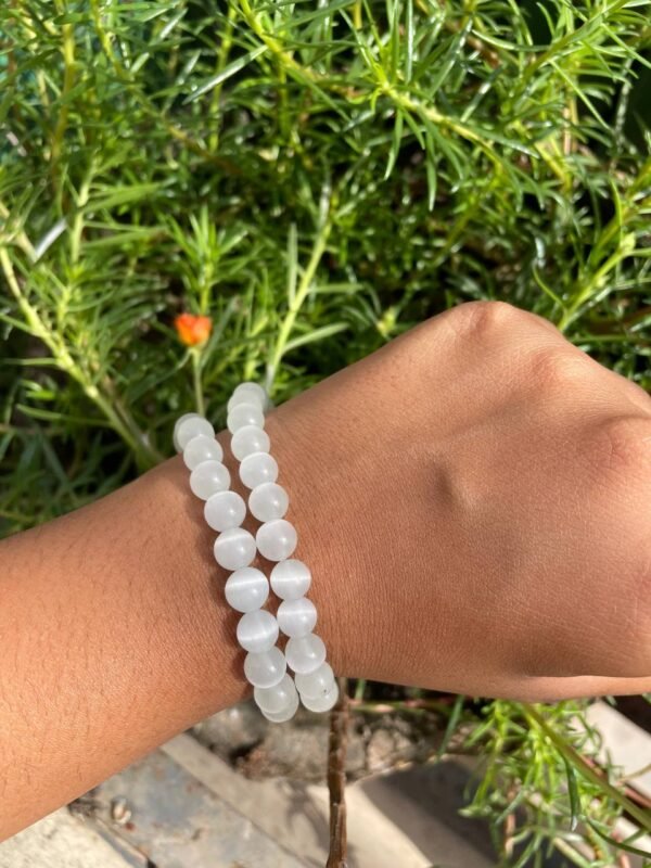 Best Quality selenite crystal bracelet - Image 4
