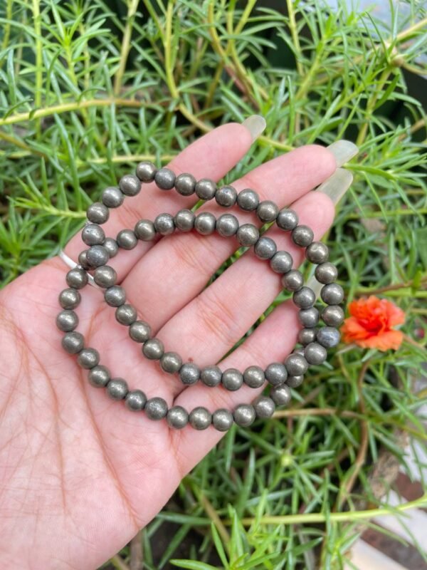 pyrite stone bracelet