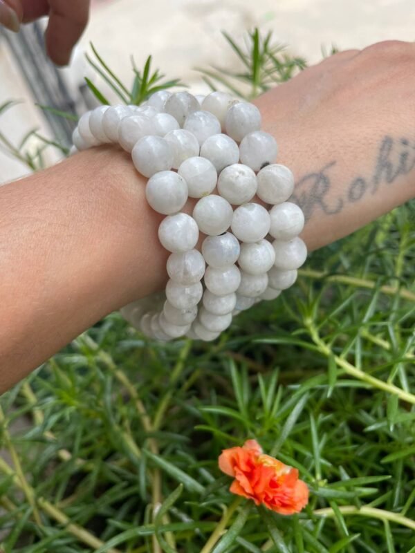 Best Quality rainbow moonstone bracelet - Image 4