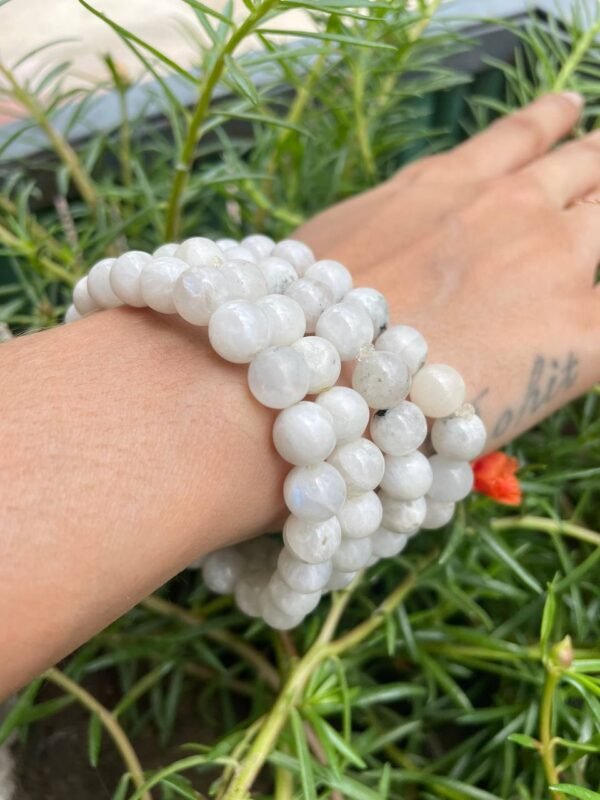 Best Quality rainbow moonstone bracelet - Image 2