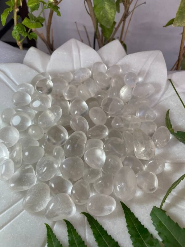 AAA Quality Clear Quartz Polished Finished Tumbled Stones - Image 3
