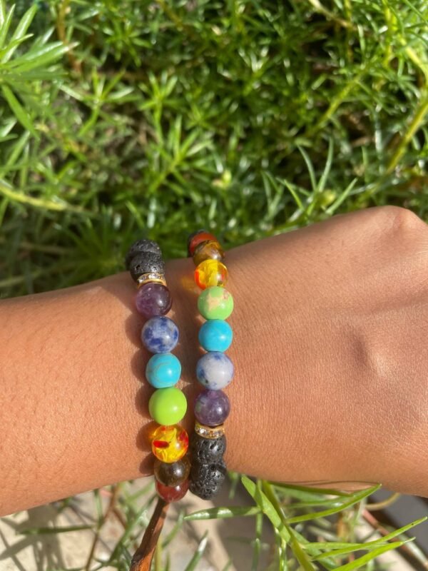 Best Quality lava seven chakra bracelet - Image 3