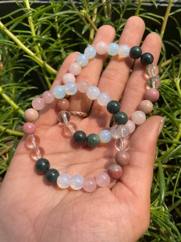 Venus Gemstone Combination Beads Bracelet