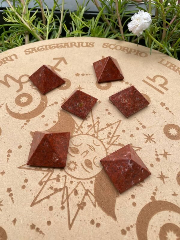 Best Quality red jasper pyramid - Image 3