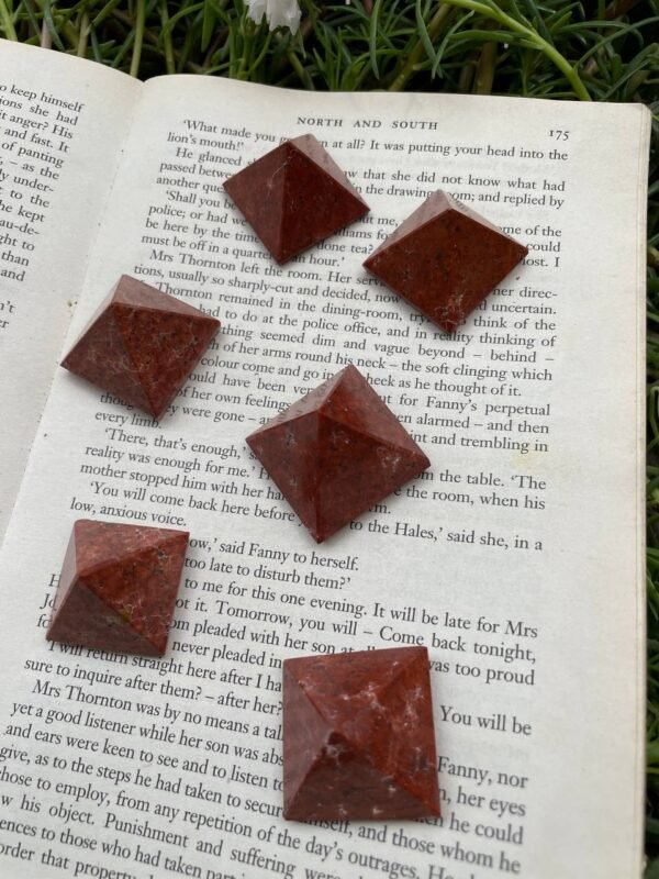 Best Quality red jasper pyramid - Image 6