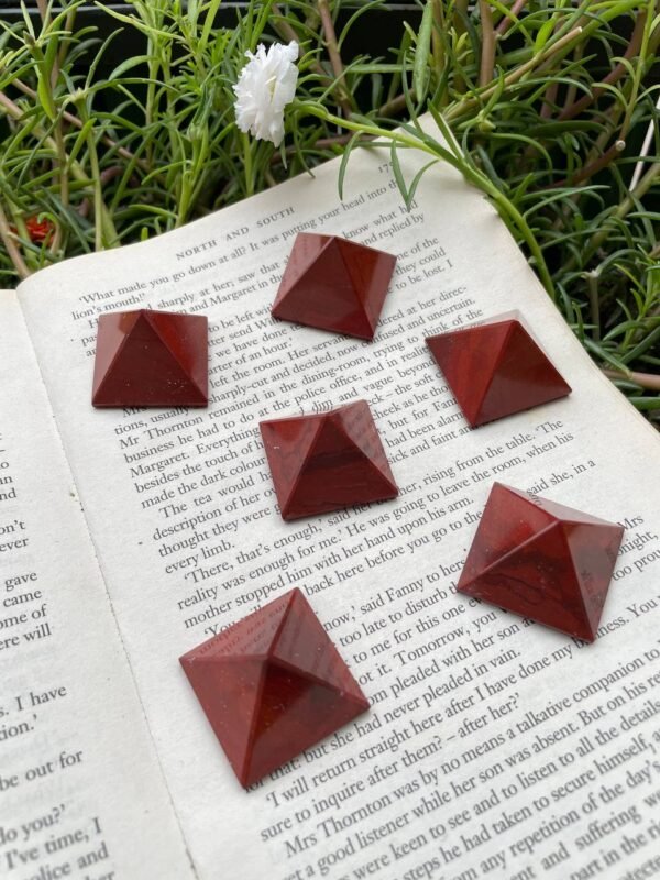Best Quality red jasper pyramid - Image 8
