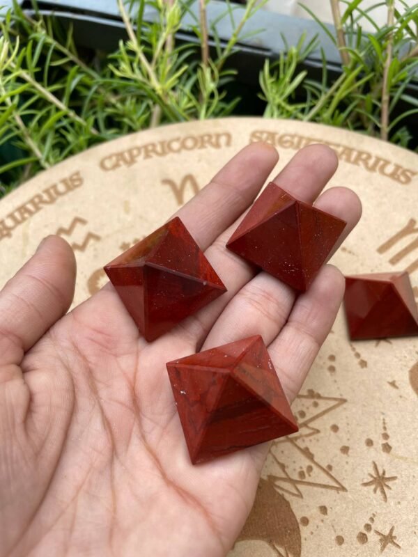 Best Quality red jasper pyramid - Image 9