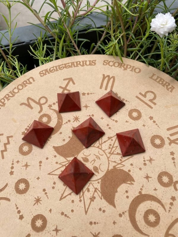Best Quality red jasper pyramid - Image 12