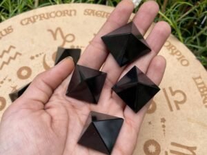 black tourmaline crystal