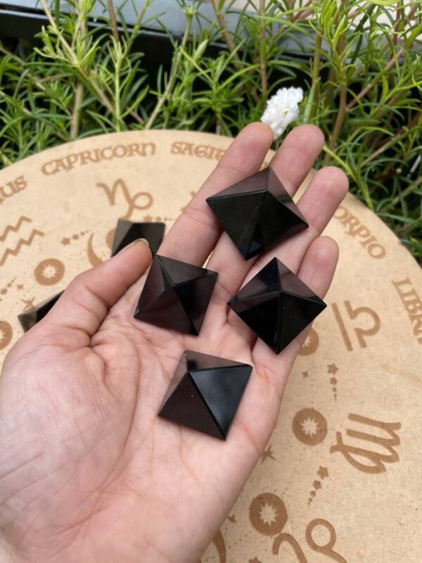 black tourmaline crystal
