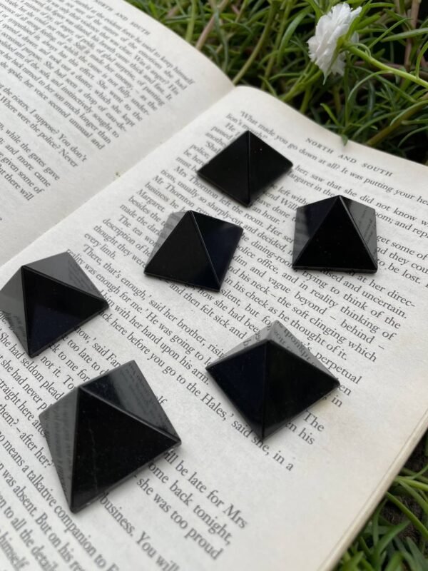 Best Quality black tourmaline pyramid - Image 2