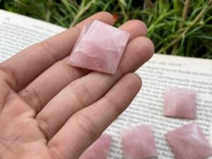 rose quartz pyramid