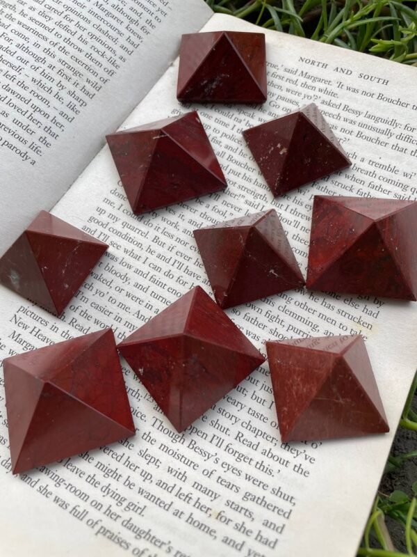 Best Quality red jasper pyramid - Image 13