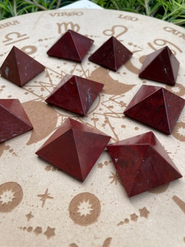 Best Quality red jasper pyramid - Image 15