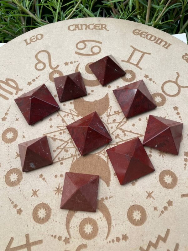 Best Quality red jasper pyramid - Image 16