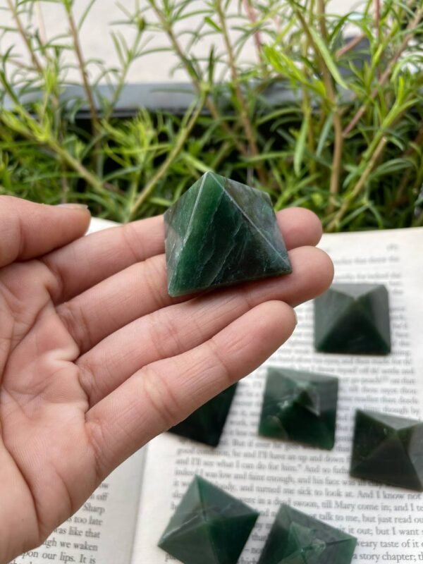 green jade pyramid