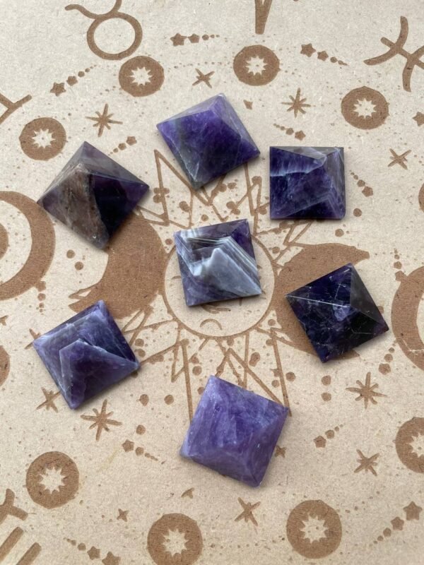 amethyst crystal pyramid