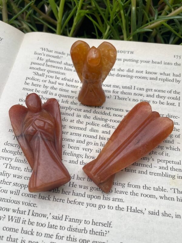 Best Quality orange aventurine  angel - Image 2