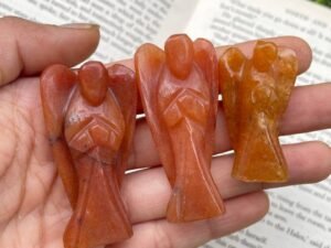 orange aventurine angel