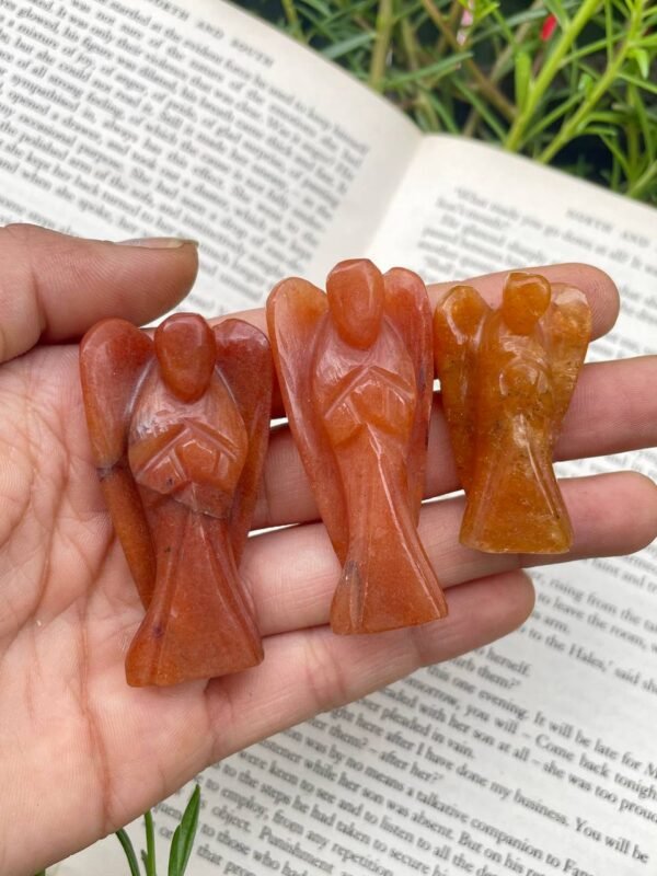 orange aventurine angel