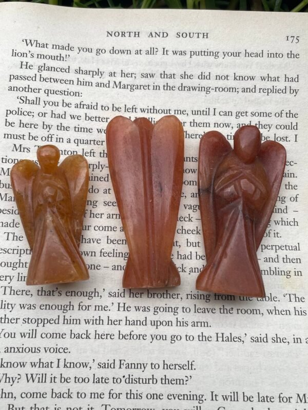 Best Quality orange aventurine  angel - Image 5