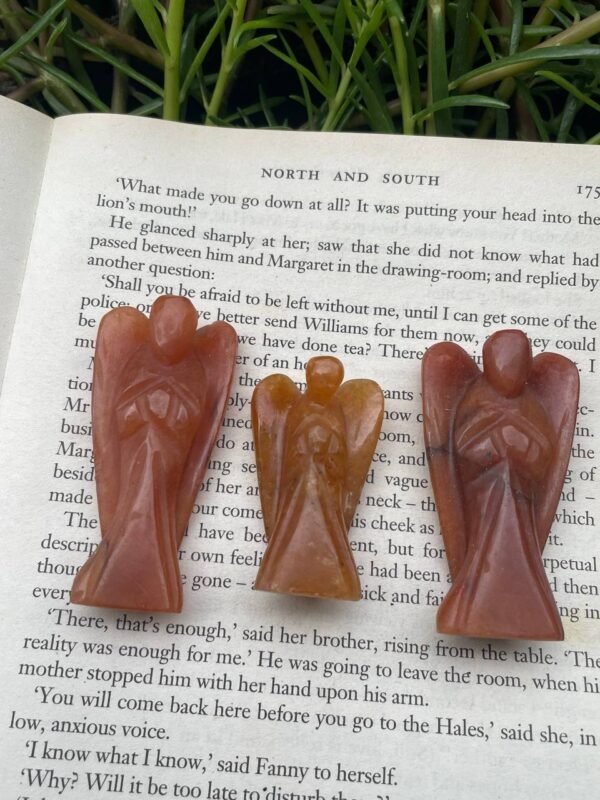 Best Quality orange aventurine  angel - Image 6