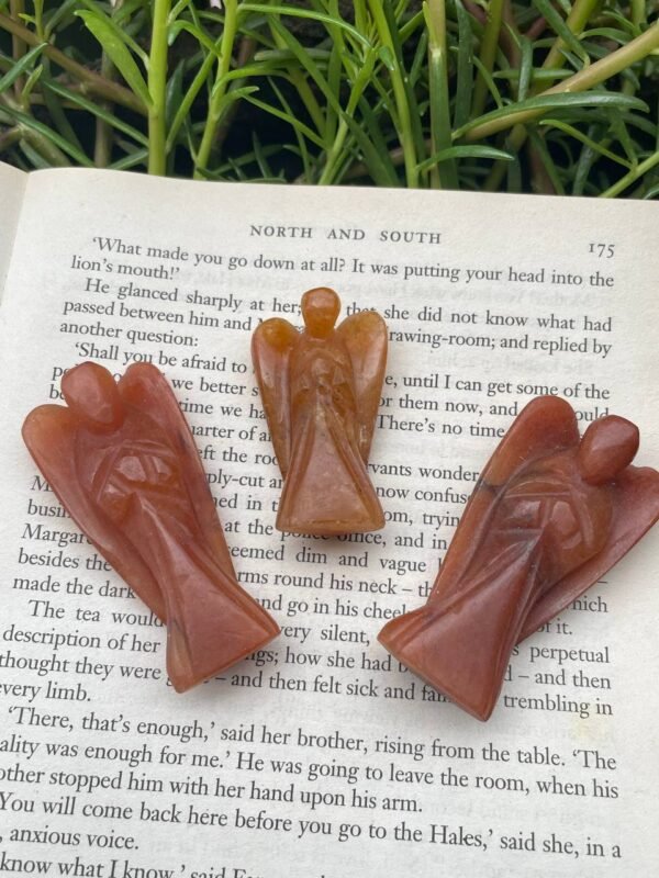 Best Quality orange aventurine  angel - Image 7