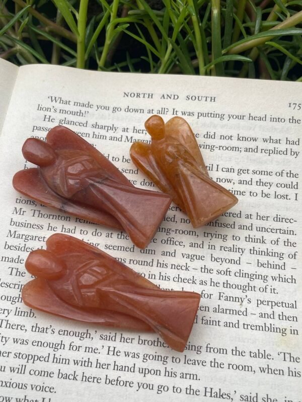 Best Quality orange aventurine  angel - Image 8