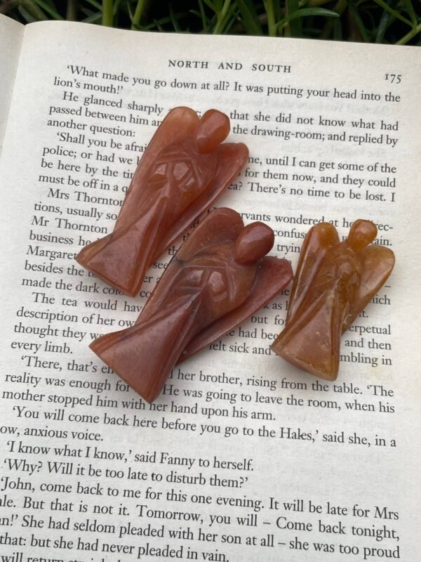 Best Quality orange aventurine  angel - Image 9