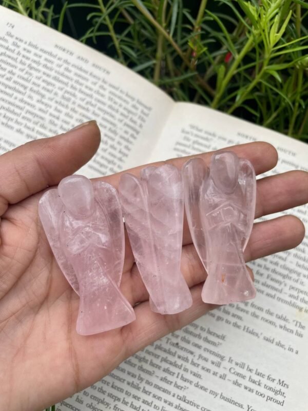 Best Quality rose quartz angels - Image 2