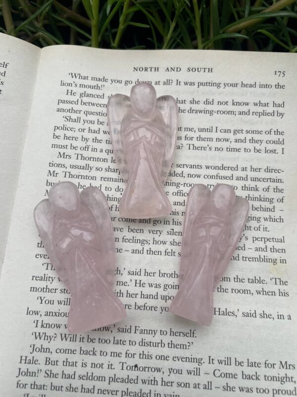 Best Quality rose quartz angels - Image 5